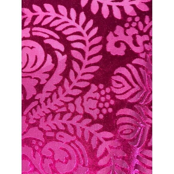 Roz Ali Top Women 2X Pink Pullover Floral Burnout Boho Western Whimsygoth Fairy - Picture 10 of 13